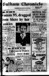 Fulham Chronicle Friday 23 January 1976 Page 1