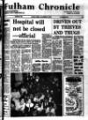 Fulham Chronicle Friday 10 December 1976 Page 1