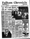 Fulham Chronicle Friday 07 January 1977 Page 1