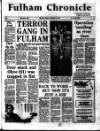 Fulham Chronicle Friday 20 January 1978 Page 1