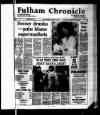 Fulham Chronicle Friday 05 January 1979 Page 1