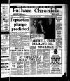 Fulham Chronicle Friday 15 June 1979 Page 1