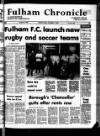 Fulham Chronicle Friday 17 October 1980 Page 1