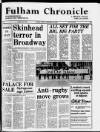 Fulham Chronicle Friday 20 February 1981 Page 1