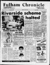 Fulham Chronicle Friday 28 May 1982 Page 1