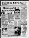 Fulham Chronicle Friday 05 November 1982 Page 1