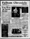 Fulham Chronicle Friday 26 November 1982 Page 1
