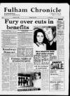 Fulham Chronicle Friday 20 January 1984 Page 1