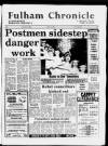 Fulham Chronicle Friday 13 April 1984 Page 1