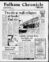 Fulham Chronicle Friday 13 July 1984 Page 1
