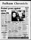 Fulham Chronicle Friday 23 November 1984 Page 1