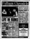 Fulham Chronicle Thursday 13 February 1986 Page 1