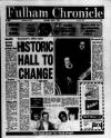 Fulham Chronicle Thursday 01 May 1986 Page 1