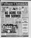 Fulham Chronicle Thursday 20 November 1986 Page 1