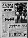 Fulham Chronicle Thursday 24 November 1988 Page 44