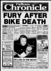 Fulham Chronicle Thursday 02 November 1989 Page 1