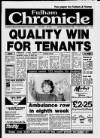 Fulham Chronicle Thursday 23 November 1989 Page 1