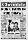 Fulham Chronicle Thursday 07 December 1989 Page 1