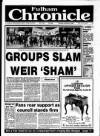 Fulham Chronicle Thursday 08 February 1990 Page 1