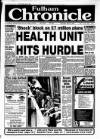 Fulham Chronicle Thursday 12 April 1990 Page 1