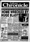 Fulham Chronicle Thursday 22 November 1990 Page 1