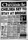 Fulham Chronicle Thursday 29 November 1990 Page 1
