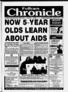 Fulham Chronicle Thursday 30 January 1992 Page 1