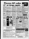 Fulham Chronicle Thursday 30 January 1992 Page 4