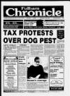 Fulham Chronicle Wednesday 03 June 1992 Page 1