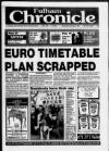 Fulham Chronicle Wednesday 03 February 1993 Page 1