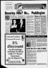 Fulham Chronicle Wednesday 24 February 1993 Page 14