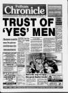 Fulham Chronicle Thursday 31 March 1994 Page 1