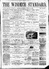 Wisbech Standard Friday 12 July 1889 Page 1