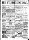 Wisbech Standard Friday 22 November 1889 Page 1