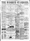 Wisbech Standard Friday 06 December 1889 Page 1