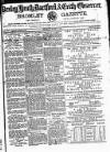 Bexley Heath and Bexley Observer Saturday 11 March 1876 Page 1