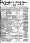 Bexley Heath and Bexley Observer Saturday 07 July 1877 Page 1