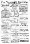 Yarmouth Mercury Saturday 23 February 1884 Page 1