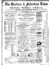 Dereham and Fakenham Times Saturday 02 February 1889 Page 1