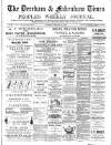 Dereham and Fakenham Times Saturday 16 February 1889 Page 1