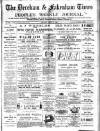 Dereham and Fakenham Times Saturday 13 April 1889 Page 1