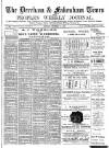 Dereham and Fakenham Times Saturday 14 September 1889 Page 1