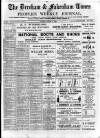 Dereham and Fakenham Times Saturday 25 January 1890 Page 1