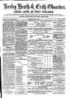 Bexley Heath and Bexley Observer Saturday 26 July 1879 Page 1