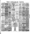 Keighley News Saturday 28 July 1877 Page 1