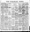 Keighley News Saturday 26 January 1895 Page 1