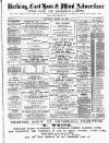 Barking, East Ham & Ilford Advertiser, Upton Park and Dagenham Gazette Saturday 29 March 1890 Page 1