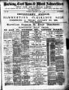 Barking, East Ham & Ilford Advertiser, Upton Park and Dagenham Gazette Saturday 09 January 1892 Page 1