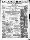 Barking, East Ham & Ilford Advertiser, Upton Park and Dagenham Gazette Saturday 30 January 1892 Page 1