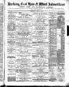Barking, East Ham & Ilford Advertiser, Upton Park and Dagenham Gazette Saturday 23 July 1892 Page 1